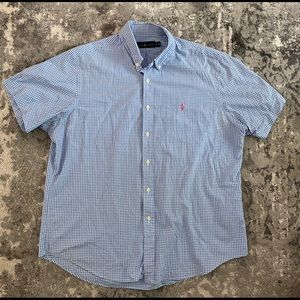 Ralph Lauren short sleeve button down men’s